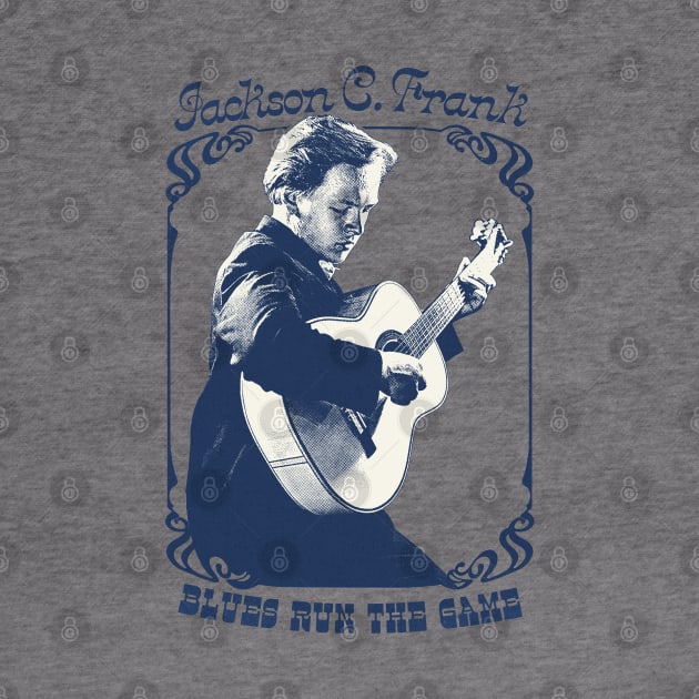 Jackson C Frank --- Retro Fan Art by DankFutura